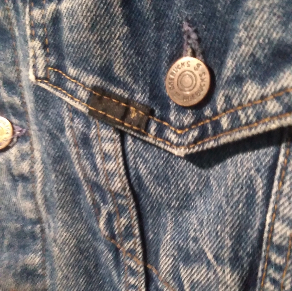 RARE "Harley Davidson" Patch Denim Jacket (one of a kind) - Picture 5 of 11